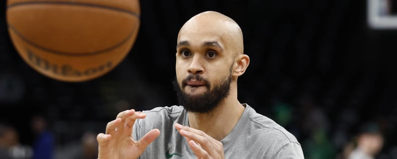 Watch: Celtics' Derrick White stays hot from deep in Game 1